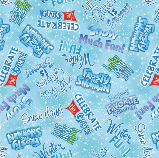 Frosty The Snowman - Frosty Fun Words - Aqua - 15447-80