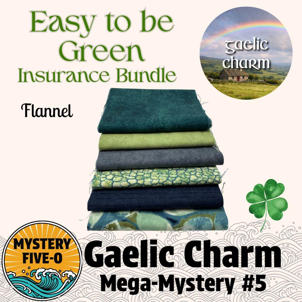 Gaelic Charm - Easy To Be Greenl - Insurance Bundle - Mystery Five-0