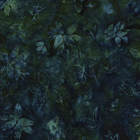 Gaia - Frosted Foliage - Leaf Collections - Teal Bridgewater - LM912504997