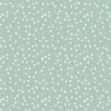 Green Heart & Stars - 36267-777