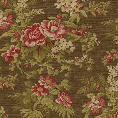 Haberdashery - Brown French Floral - R520917D-BROWN