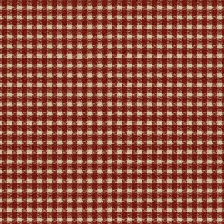 Haberdashery - Red Gingham Check - W520915-RED