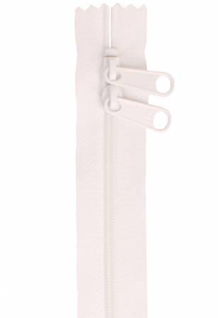 Handbag Zipper 30in White # ZIP30-100