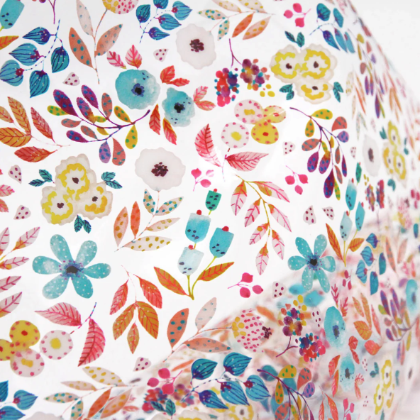 Happy Flower Market - Clear TPU Vinyl - VCTP-108-12