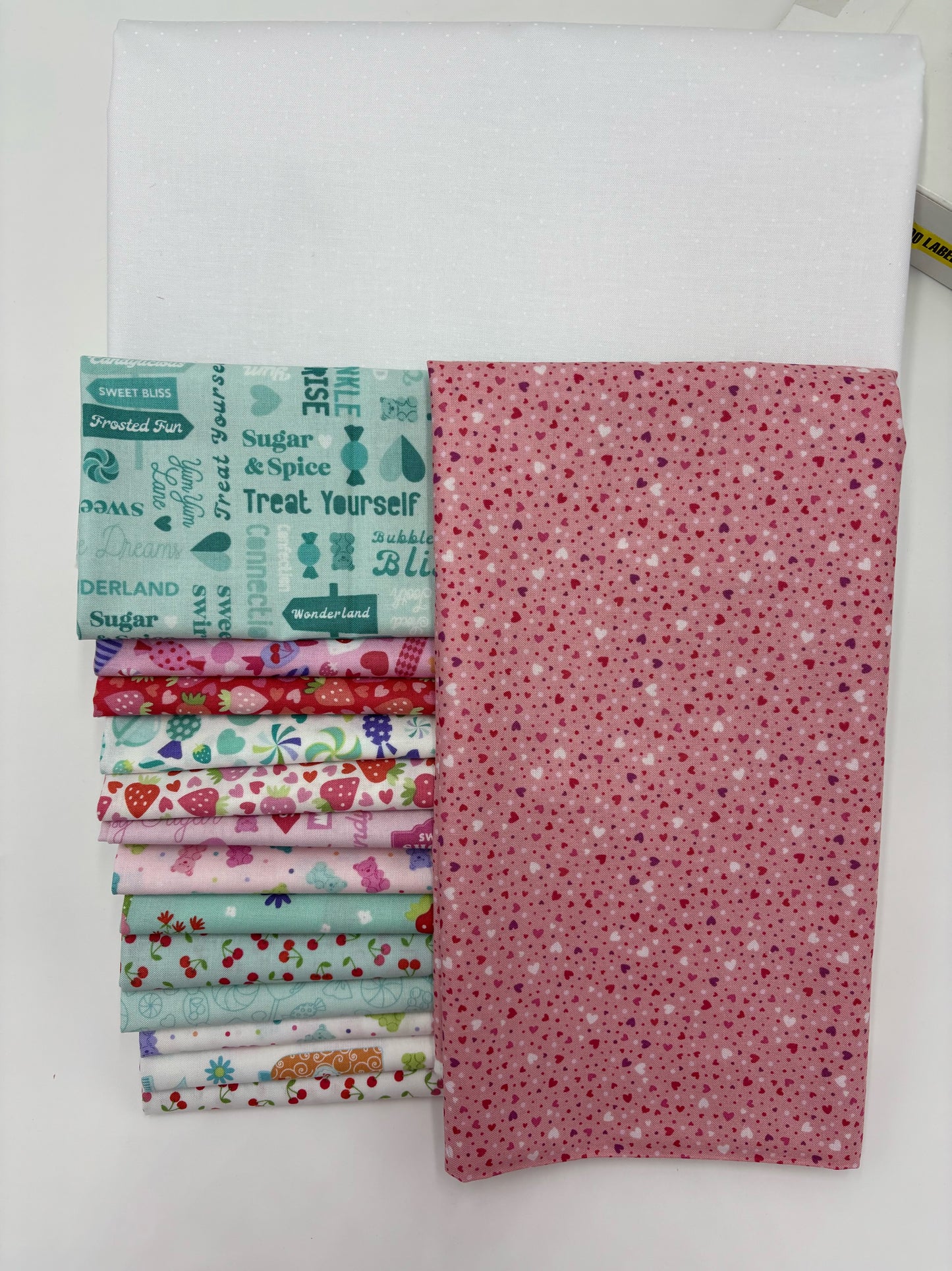 Hearts On Point Quilt Kit - Lap Size