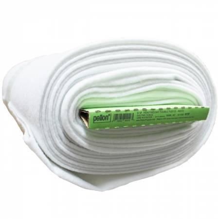 Heavyweight Fusible Fleece 45in wide White # 973FP