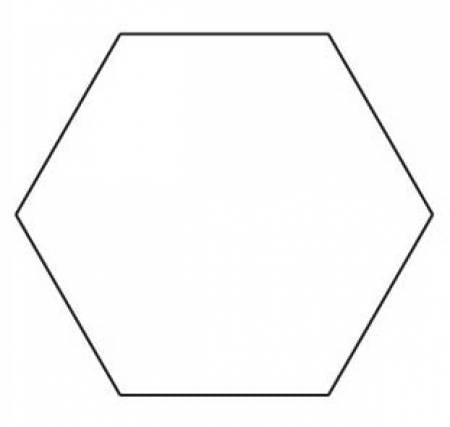 Hexagon Template - 2 inch - # THEX2