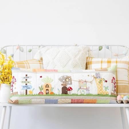 Hoppin' Down the Bunny Trail Bench Pillow # KD5140