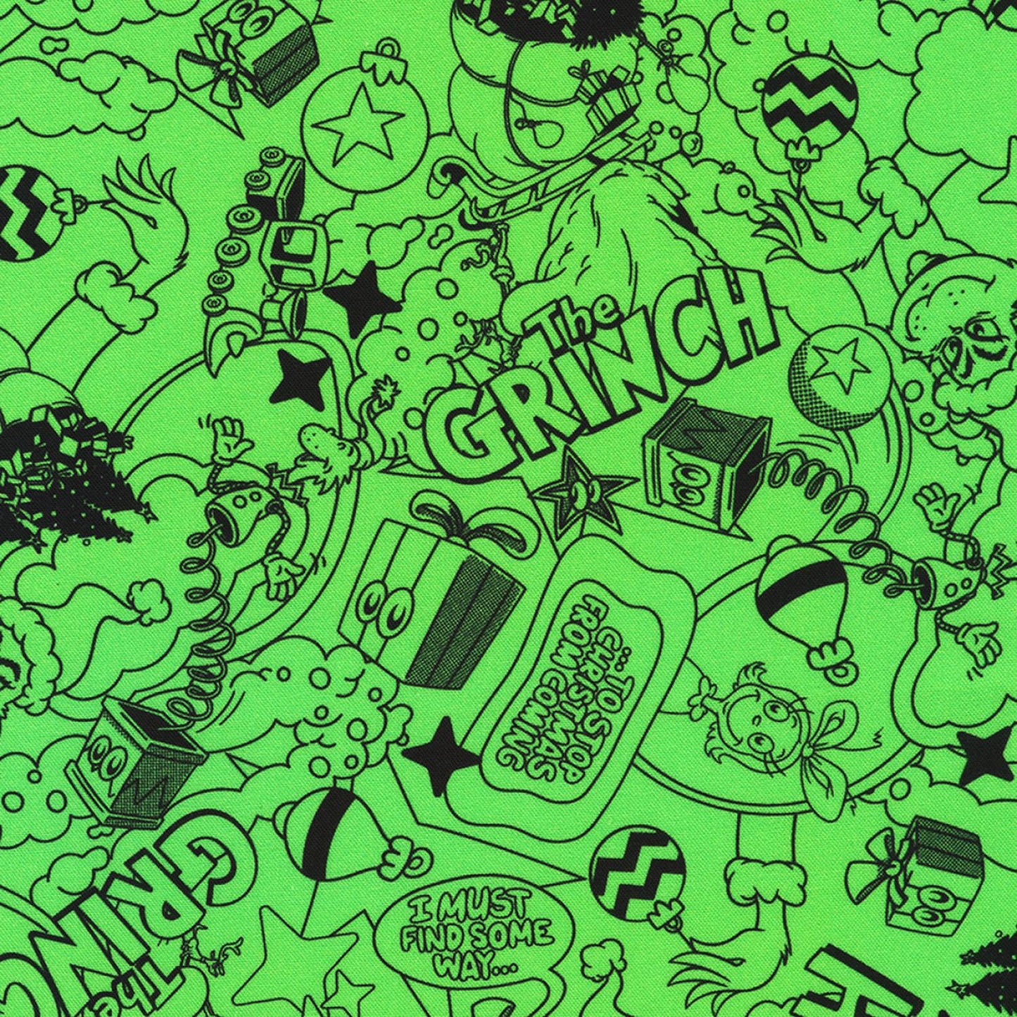 How The Grinch Stole Christmas - Green - 23099-7