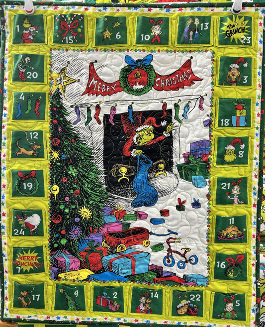 How The Grinch Stole Christmas Advent Calendar Pattern