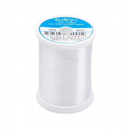 Invisible Polyester Thread .004mm 2200yds Clear # 232-2001