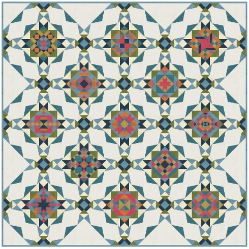 Island Style Block of the Month - Full Kit Deposit - Pre-Order - Starts end of Feb 2027
