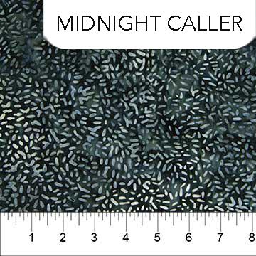 Ketan Batik Field and Furrows - Midnight Caller - 81000-639