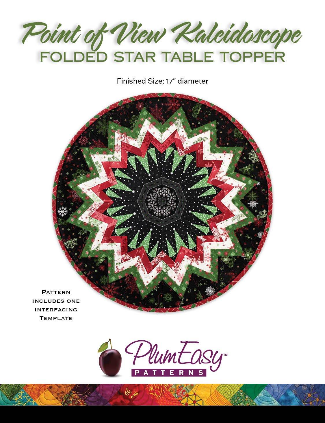 Kaleidoscope Centerpiece # PEP-127 - Quilting Pattern