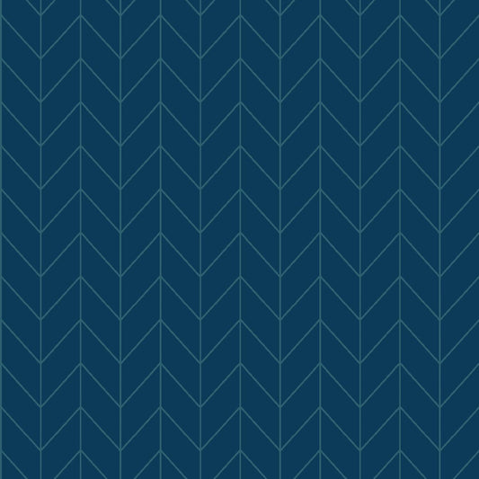Kimberbell Basic - Navy - Cheveron - 8258-N