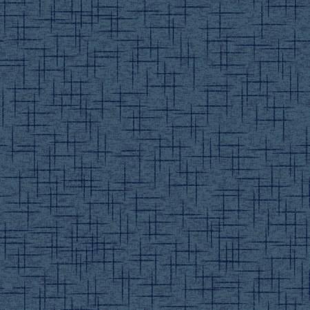 Kimberbell Basic - Navy - Linen Texture - 9399-N