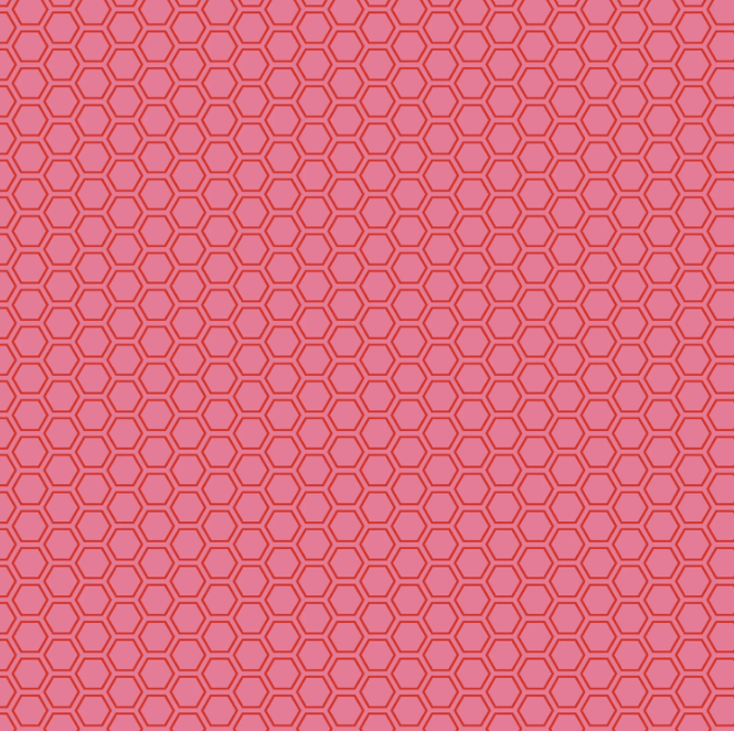 Kimberbell Basic - Pink - Honeycomb - 8256-P