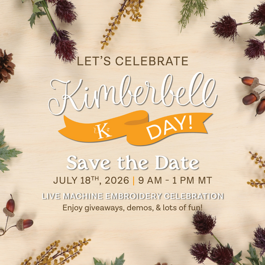 Kimberbell Day 2026 - July 18 @9am - Zoom