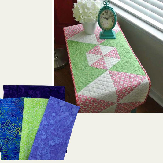 Lavender Peppermint Table Runner