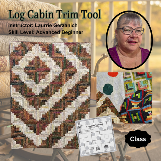 Log Cabin Trim Tool Class - Wed Jan 7 @7pm - F2025