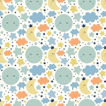 Love You To The Moon Flannel - Nighttime Multi - F18270R-MULTI