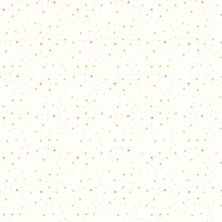 Love You To The Moon Flannel - Stars White - F18276R-WHITE