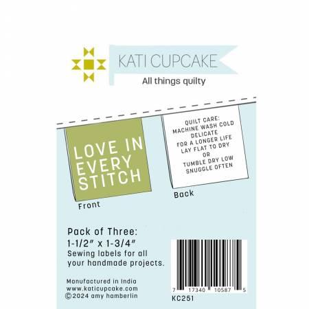 Love in Every Stitch Quilt Labels # KC251