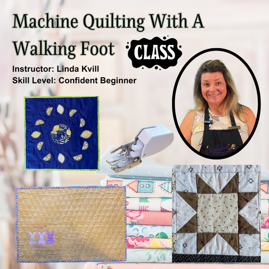 Machine Quilting With A Walking Foot