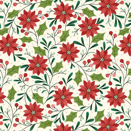 Make It Merry - Poinsettias - MFR791432-D MUL