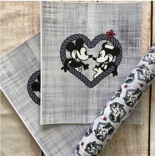 Mav MIckey Steamboat Willie Heart Vinyl