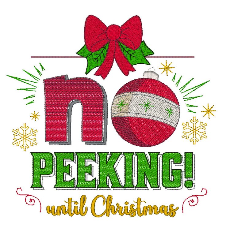 Mylar Merry Christmas