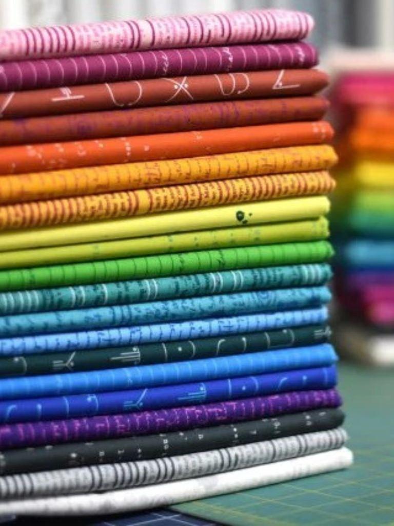 Mini Alphabet Sew Along Scrawl Fat Quarter Bundle - 20 pack