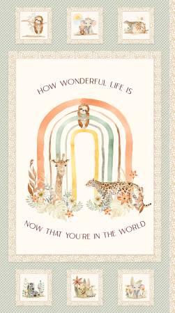 Mini Menagerie Jungle Animal Panel # MMEN6115-PA