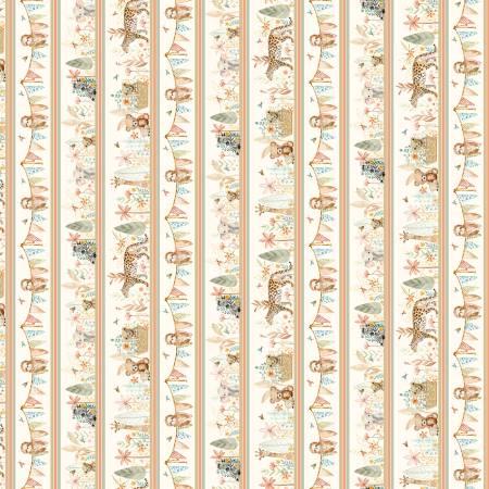 Mini Menagerie Scenic Jungle Stripe # MMEN6116-MU Children