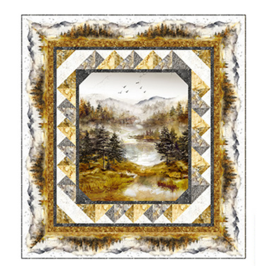 Misty Morning Lap Quilt