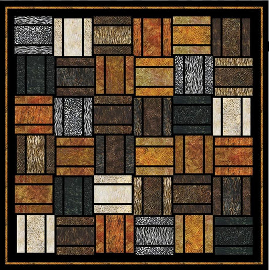 Modern Elements Hay Bales Lap Quilt Kit