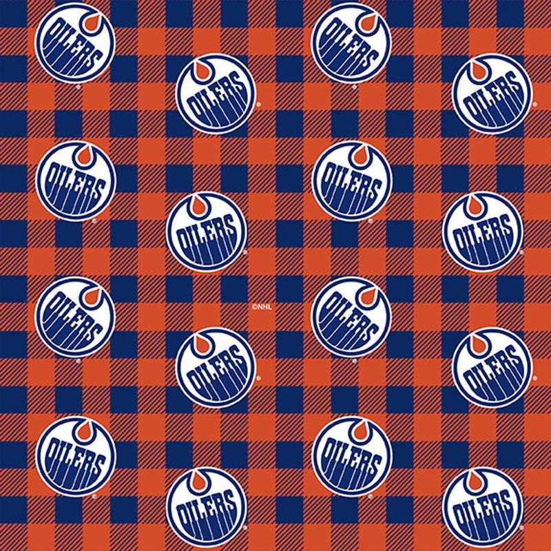 NHL Logo Oilers Flannel - 1192OIL