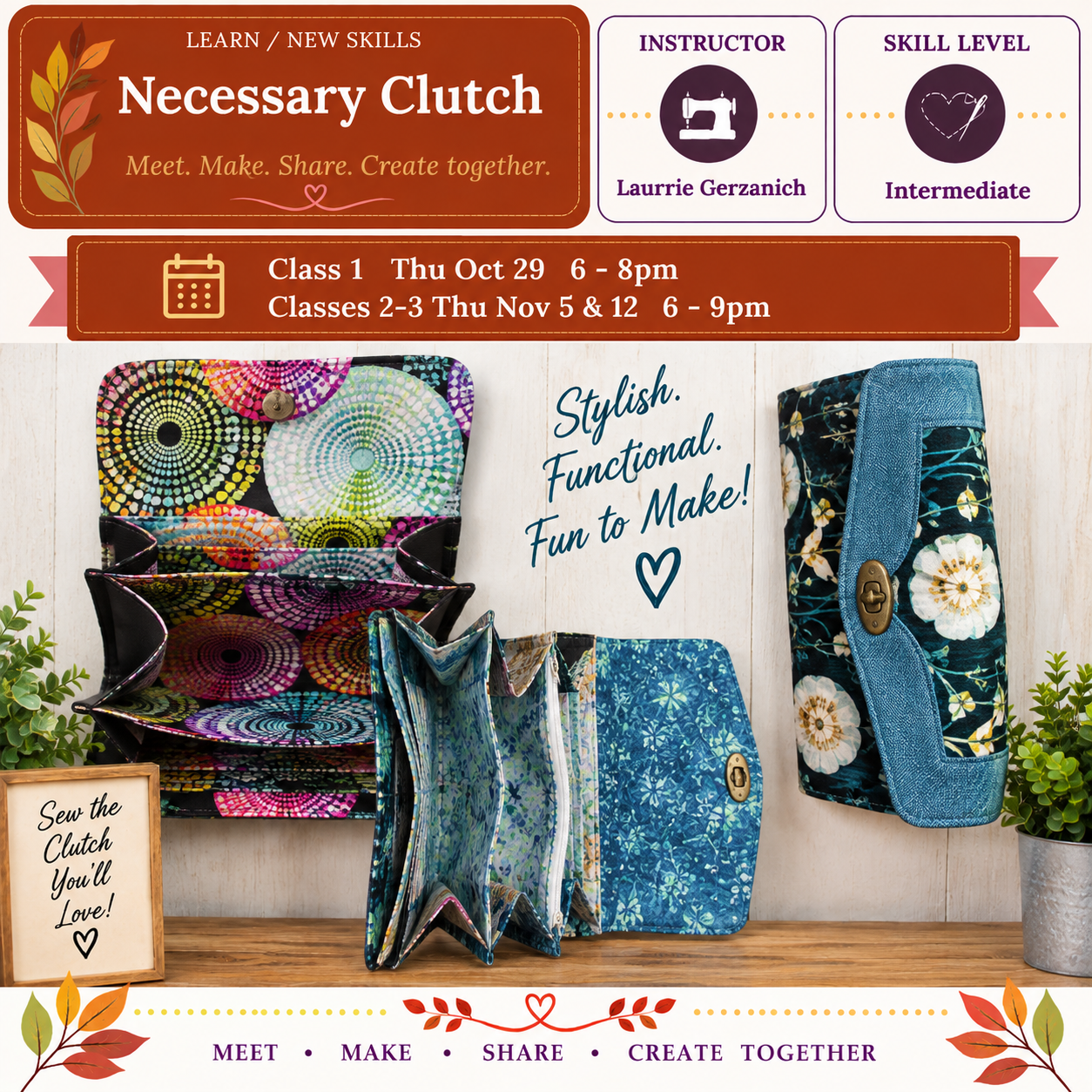 Necessary Clutch - Starts Thu Oct 29 @6pm