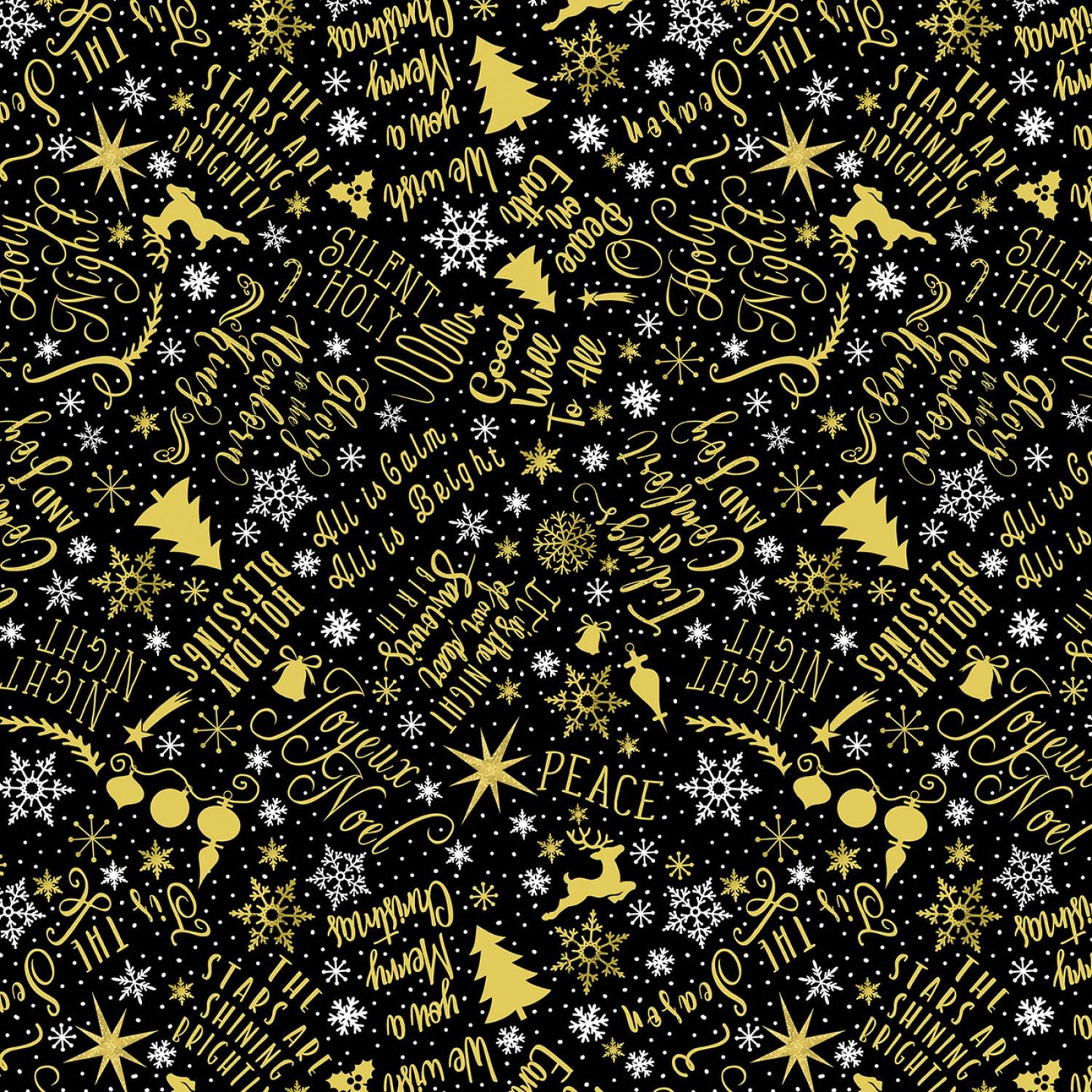 O Holy Night Words - CD2871-BLACK