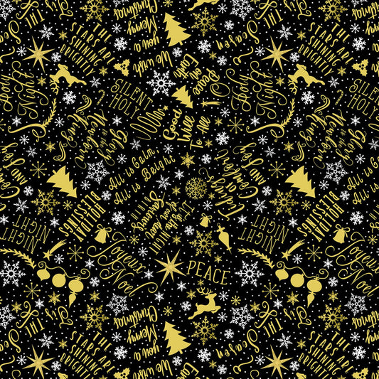 O Holy Night Words - CD2871-BLACK