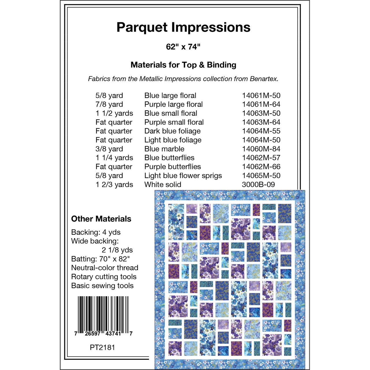 Parquet Impressions - PTC2181-2