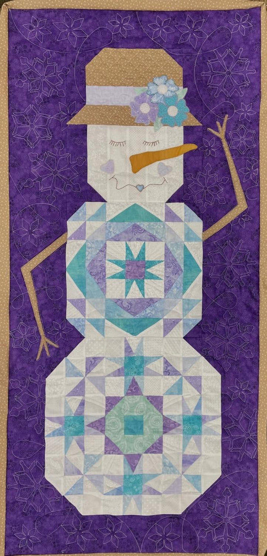 Patchwork Snowman - CP355