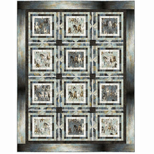 Pedigree Frames - Lap Quilt Kit