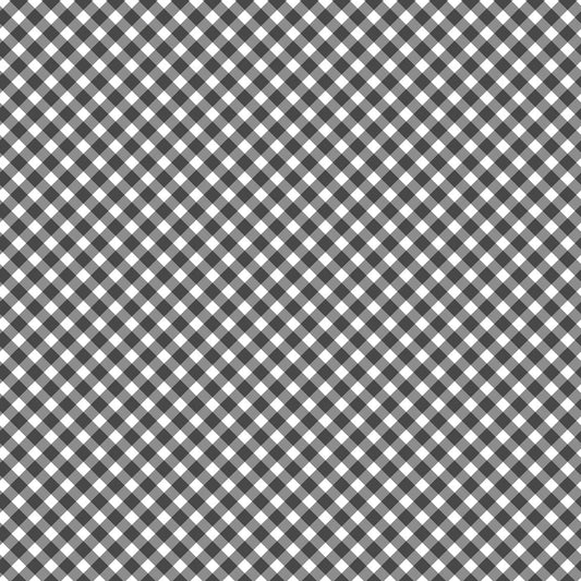 Playtime Flannel - Bias Gingham - Black - MASF10691-J