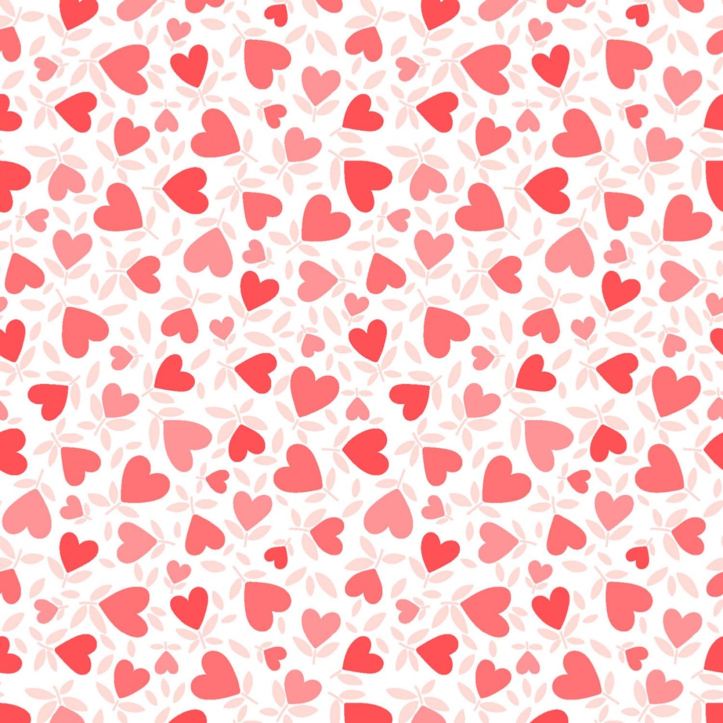 Playtime Flannel - Hearts - Red - MASF10693-R