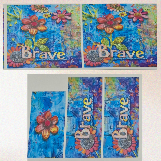 Positive Word Chapstick & Gift Card - Brave