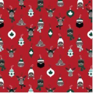 Purely Canadian Flannel - Ornaments - 22573-94 Cardinal