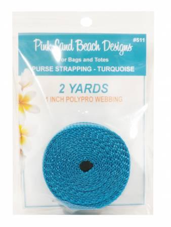 Purse Strapping - Turquoise - PSB511