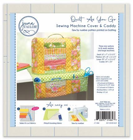 Quilt As You Go Sewing Machine Cover/Caddy # JT-1484