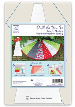 Quilt As You Go Tree Skirt - JUTJT-1492